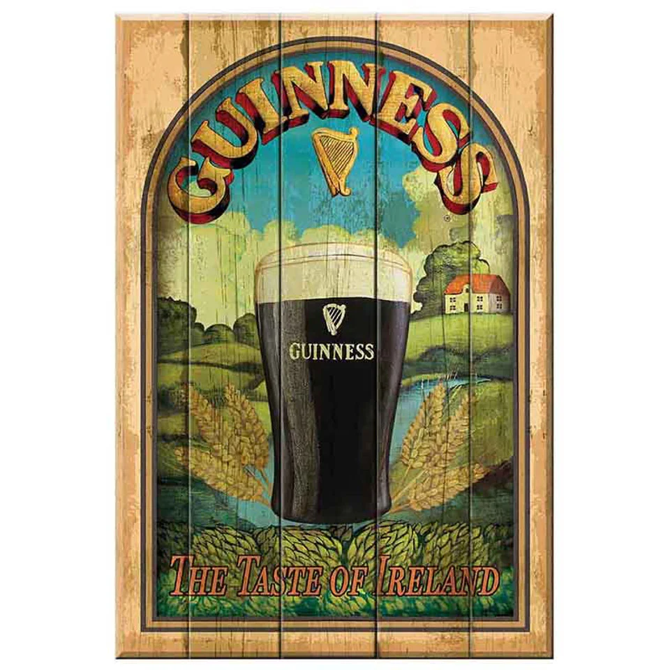 Guinness Nostalgic Wooden Signs - Image 2