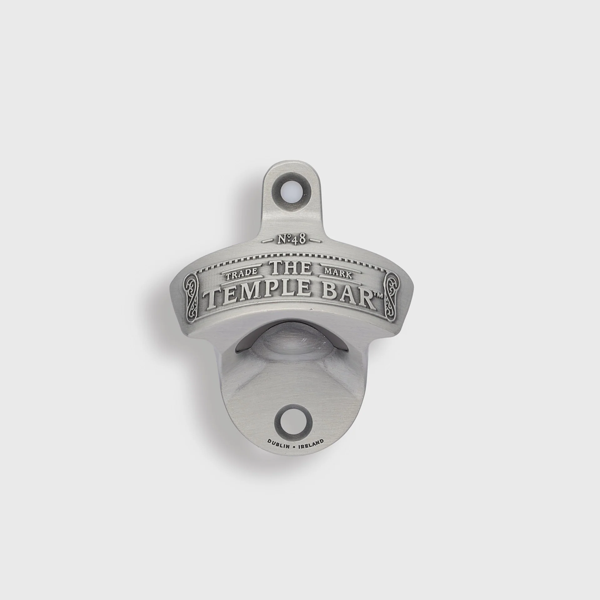 The Temple Bar Collection Silver Wall Mounted Bottle Opener