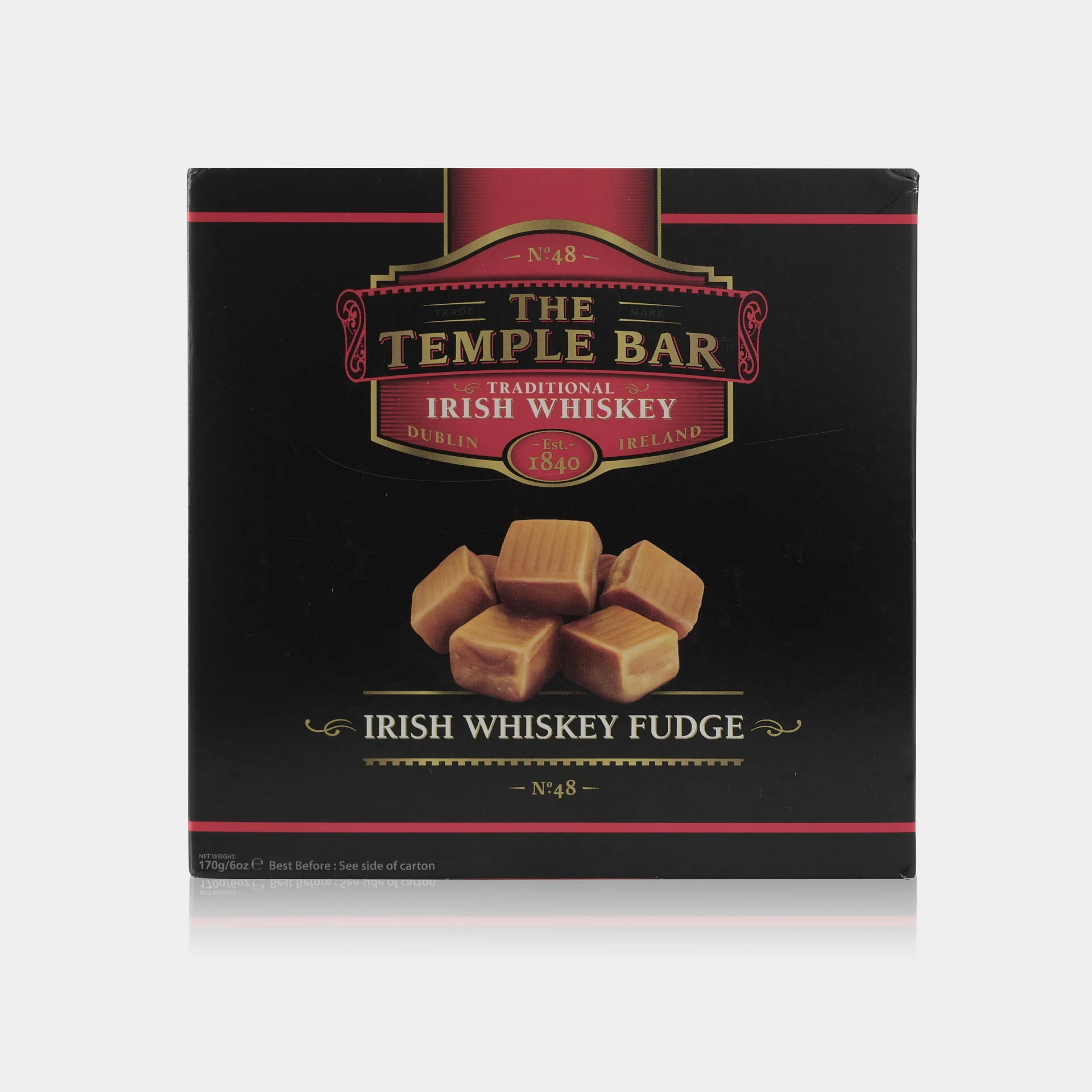 The Temple Bar Irish Whiskey Fudge