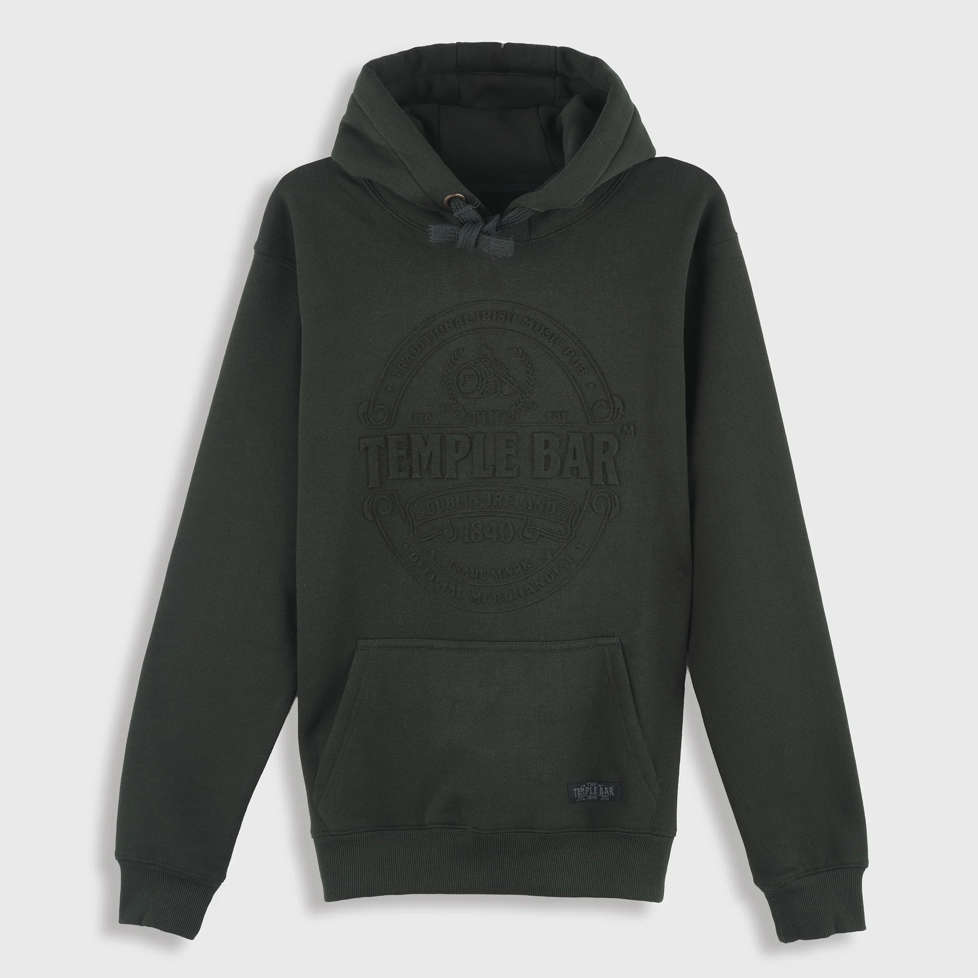 The Temple Bar Modified Unisex Sweatshirt Forest Green